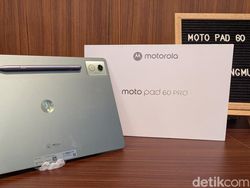 Potret Tablet Perdana Motorola di Indonesia, Moto Pad 60 Pro dan 60 Lite
