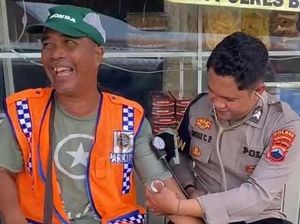 Patroli Si Dokkes Polres Banjarnegara, Warga Bisa Cek Kesehatan Gratis di Jalan