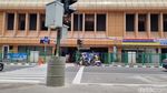 Traveler Lebih Mudah Keluar Masuk Stasiun Cikini, Kini Ada Pelican Crossing