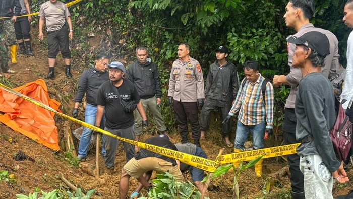 Penemuan mayat di kebun alpukat di Singkawang.