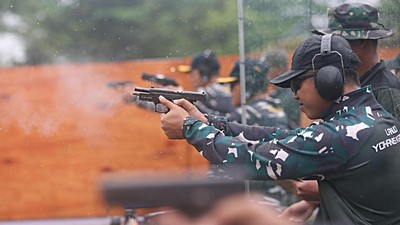 Potret Keseruan Kompetisi Menembak, Jadi Simbol Persatuan