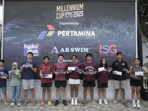 Millennium Cup Sprint Challenge 2025 Jadi Batu Loncatan Perenang Muda