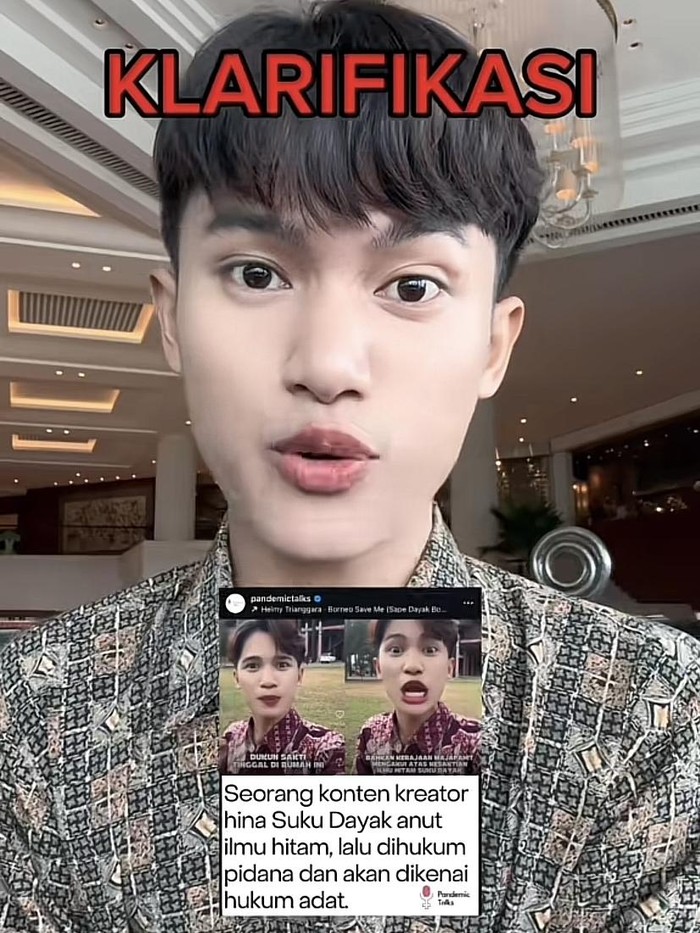 Rizky Kabah Klarifikasi