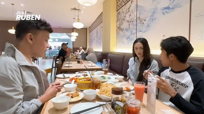 Betrand Peto Dinner Bareng Pacar, Ruben Onsu Kasih Petuah