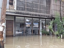 16 Vila Kebanjiran di Berawa, Turis Dievakuasi hingga Pilih Pindah Hotel