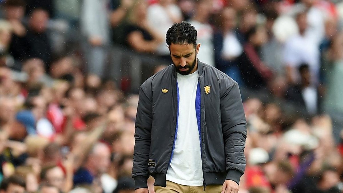 Ruben Amorim mengalami kesulitan hebat di Manchester United. (Foto: REUTERS/Peter Powell)