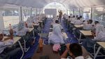 Tenda Jadi Kelas, Beginilah Kondisi Siswa SMKN 1 Cileungsi Setelah Atap Ambruk