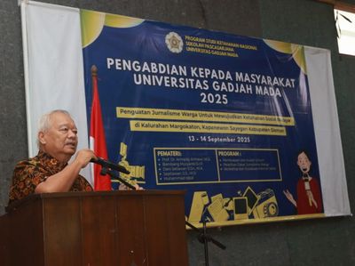 UGM Dorong Jurnalisme Warga, Bentengi Gen Z dari Provokasi di Dunia Maya