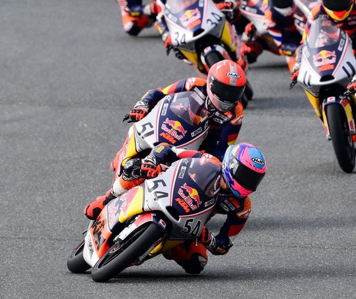 Veda Ega Pratama di Red Bull Rookies Cup