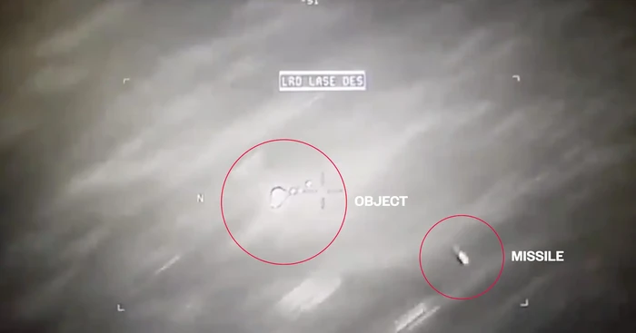 Video ufo ditembak rudal