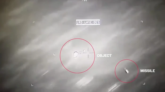 Video ufo ditembak rudal