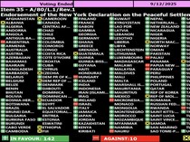 Mengenal Deklarasi New York, Tegaskan Solusi Dua Negara Tanpa Hamas