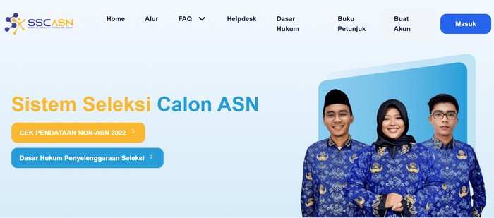 WEBSITE SSCASN.