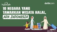 10 Negara yang Tawarkan Wisata Halal, Ada Indonesia