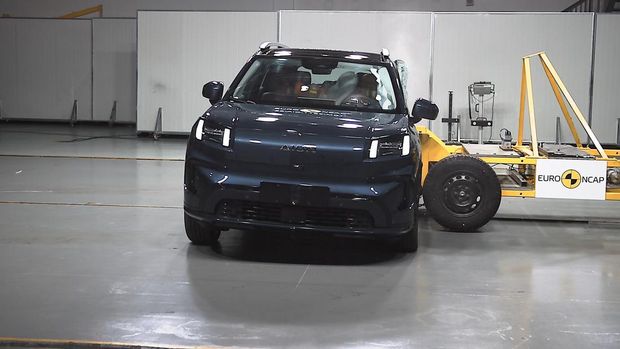 AION V dites tabrak Euro NCAP