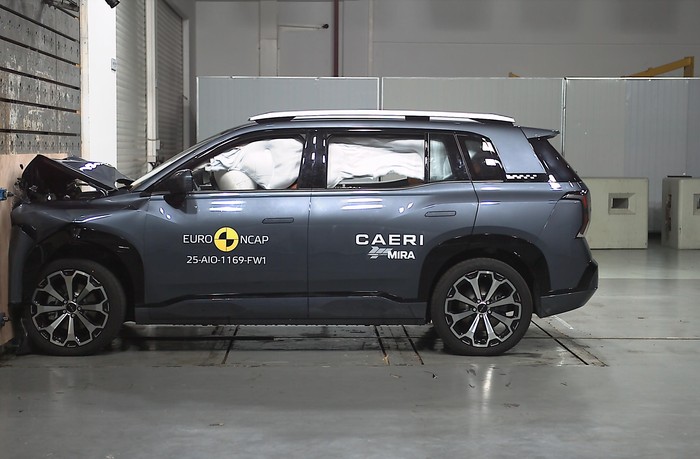 AION V dites tabrak Euro NCAP