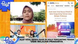 Video: Alat Vital Siswa PAUD di Solo Tergunting Teman Usai Belajar Prakarya