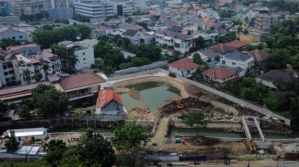 Embung Kemang Utara Dibangun Rp10,9 Miliar untuk Atasi Banjir Jaksel