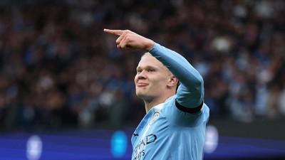 Haaland Sudah Jadi Top Skor Kedua Man City Sepanjang Masa lho!