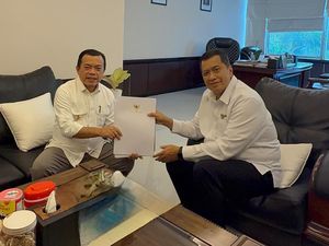 Al Haris Antar Berkas Usulan PPPK Paruh Waktu ke KemenPANRB