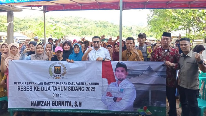 Hamzah Gurnita dalam salah satu kegiatan resesnya.