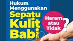 Hukum Menggunakan Sepatu Kulit Babi, Haram atau Tidak?