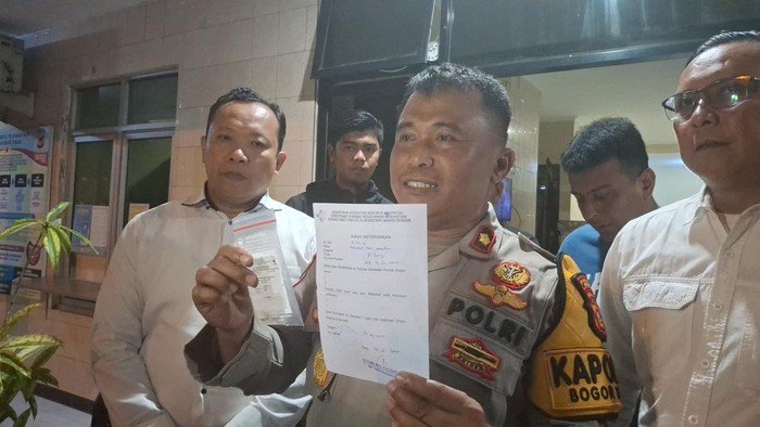 Kapolsek Bogor Tengah Kompol Waluyo