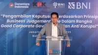Forum ini menjadi wadah diskusi tentang pengambilan keputusan berdasarkan prinsip business judgement rule sebagai upaya memperkuat tata kelola perusahaan yang bersih dan berintegritas. ANTARA FOTO/Sulthony Hasanuddin