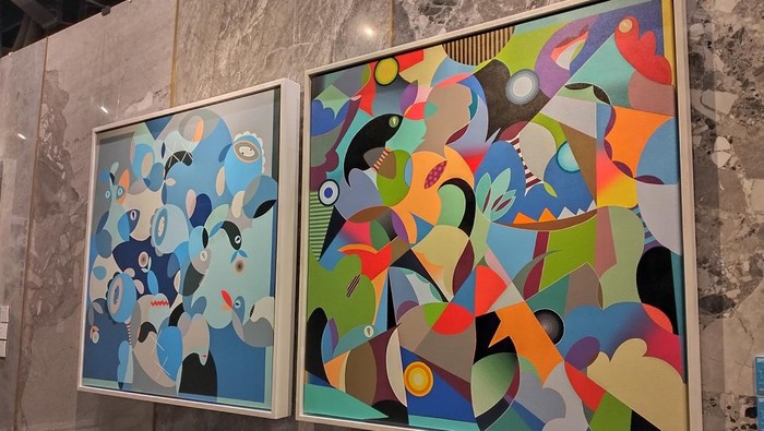 Hasil karya seni di Indonesia Design Week (IDW) 2025
