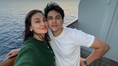 Santai Tanpa Makeup, Luna Maya Makin Glowing Bulan Madu di Eropa