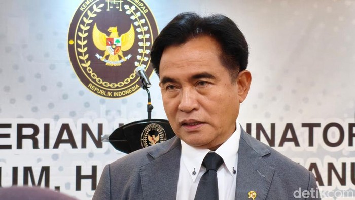 Menko Kumham Imipas Yusril Ihza Mahendra