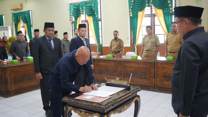 Pelantikan empat pejabat baru di lingkungan Kabupaten OKU