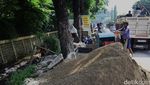Perbaikan Turap Kali Bintaro, Antisipasi Longsor dan Banjir Musim Hujan