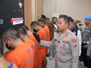 10 Pengedar dan 6 Pemakai Narkoba Diringkus Polres Kediri