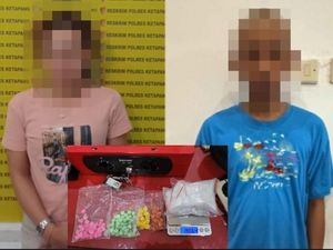 Sejoli Pengedar Narkoba di Ketapang Digerebek di Kos-kosan