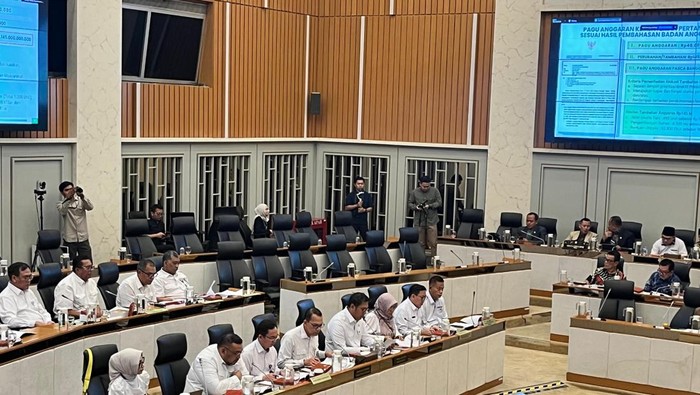Wakil Menteri Pertanian (Wamentan) Sudaryono dalam rapat kerja dengan Komisi IV DPR RI, Selasa (16/9/2025).