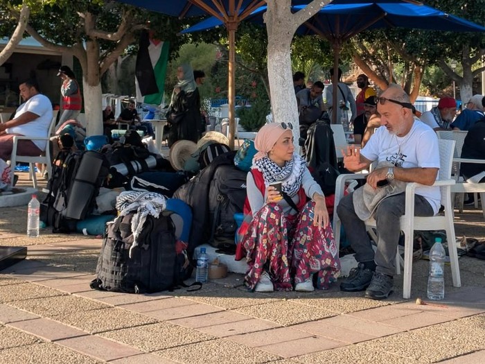 Wanda Hamidah masih di Tunisia dalam rangka mengikuti Global Sumud Flotilla untuk Gaza.