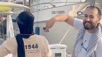 Chiki Fawzi sedih ketika melihat teman-teman aktivis dari negara lain terpilih naik kapal untuk berlayar menyalurkan bantuan Gaza. Chiki terharu melihat mereka yang terpilih untuk berlayar. Foto: Instagram @wandahamidahbsa / @chikifawzi