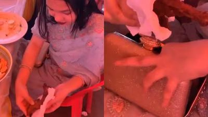 Aksi Tamu di Pesta Pernikahan yang Bawa Pulang Paha Ayam, Dimasukan ke Tas!