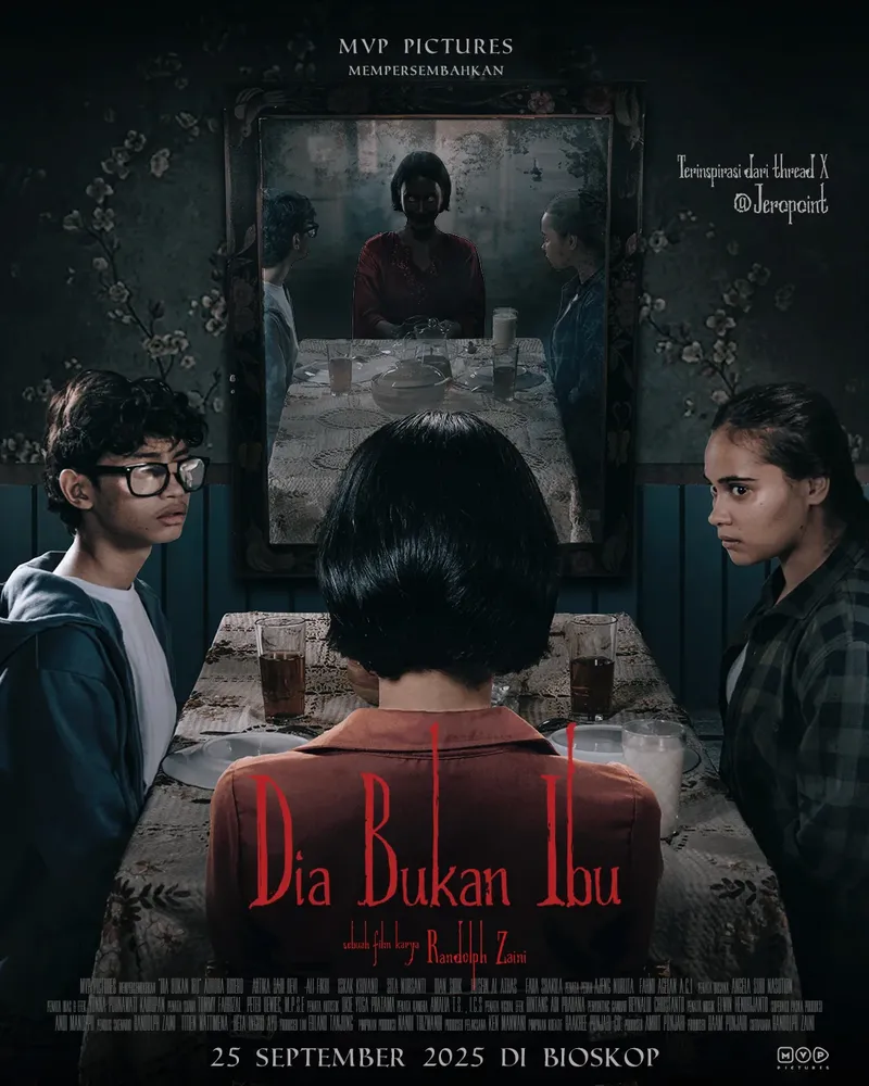 Poster film horor Indonesia Dia Bukan Ibu.