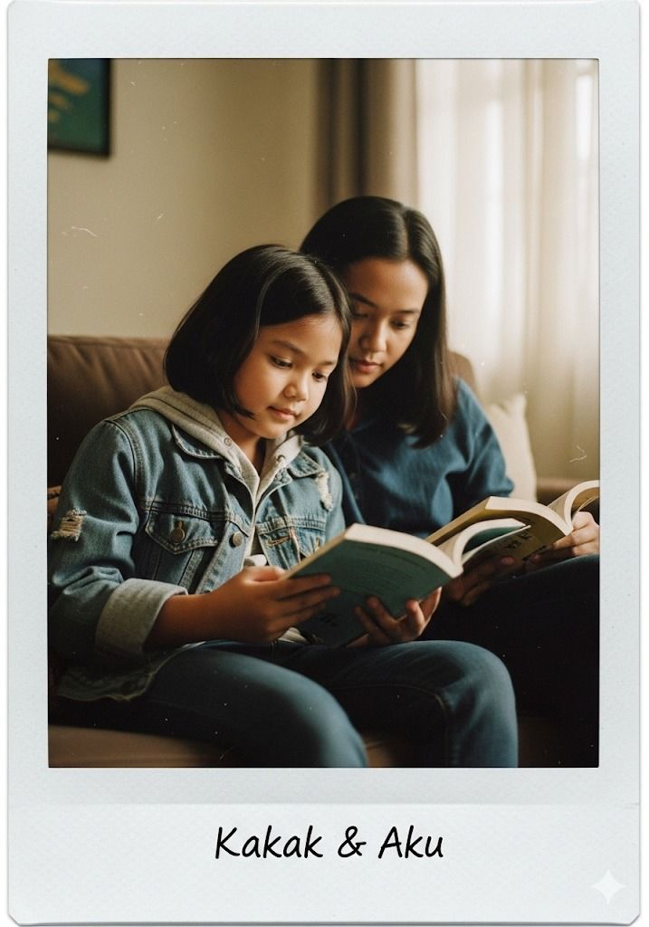 Foto Kakak & Aku. (Gemini Ai)