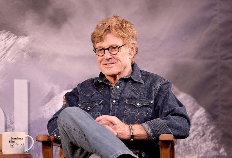 PARK CITY, UT - JANUARY 22:  Sundance Institute President Robert Redford during the Day One Press Conference for 2015 Sundance Film Festival on January 22, 2015 in Park City, Utah.  (Photo by George Pimentel/Getty Images for Sundance)