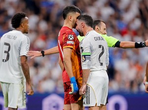 Kiper Marseille Lebay atau Memang Telak Ditanduk Dani Carvajal?