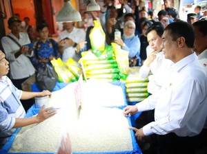 Harga Beras Mulai Turun, Mentan Amran Sidak Pasar Panorama Bengkulu