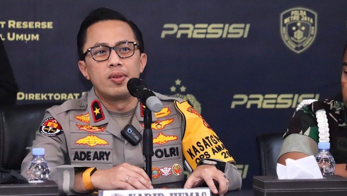 Kabid Humas Polda Metro Jaya Brigjen Ade Ary Syam Indradi.