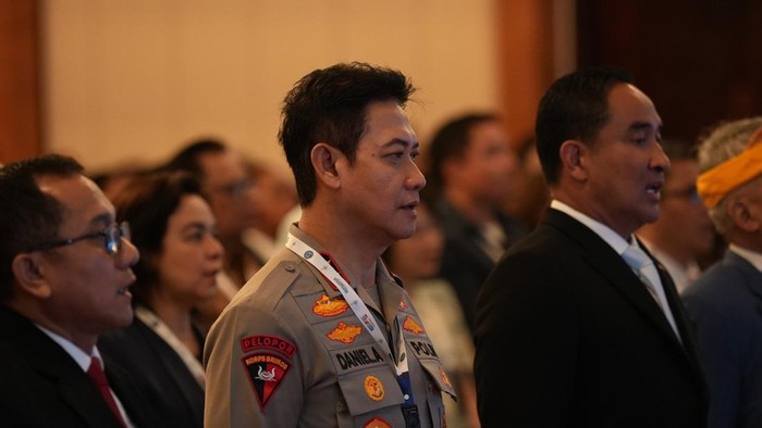 Kapolda Bali, Irjen Daniel Adityajaya, menghadiri Opening Ceremony Plenary Session ISSUP Regional Conference 2025 di Hotel Discovery Kartika Plaza, Badung, Rabu (17/9/2025). (Dok. Polda Bali)