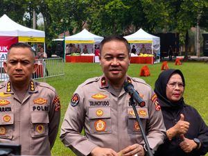 Polri Gencarkan Gerakan Pangan Murah, Siapkan Sistem Drive-Thru bagi Ojol