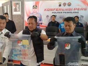Gentayangan di Toko Kelontong, Pengedar Uang Palsu Ditangkap di Pemalang