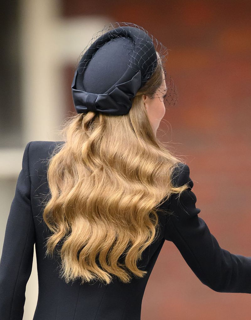 Kate Middleton di pemakaman Duchess of Kent Kate Middleton di pemakaman Duchess of Kent