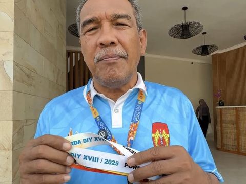 Ketua Panitia Pelaksana (Panpel) Porda DIY, Rumpis Agus Sudarko di Wonosari, Gunungkidul, Rabu (17/9/2025).